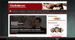 Desktop Screenshot of citadicto.com